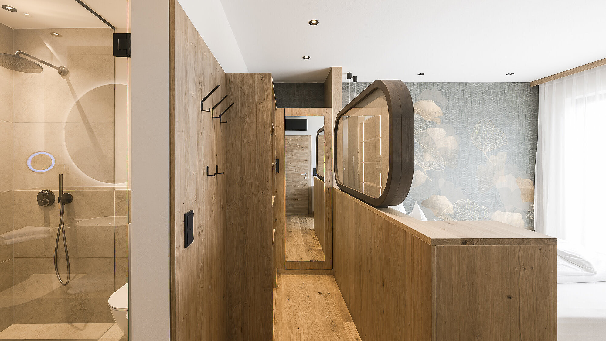 Hotel Unterschattmair: Moderne Sanitärlösungen für die neuen Hotelbäder.