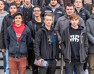 Lehrlinge der Lagerverwaltung bei Innerhofer