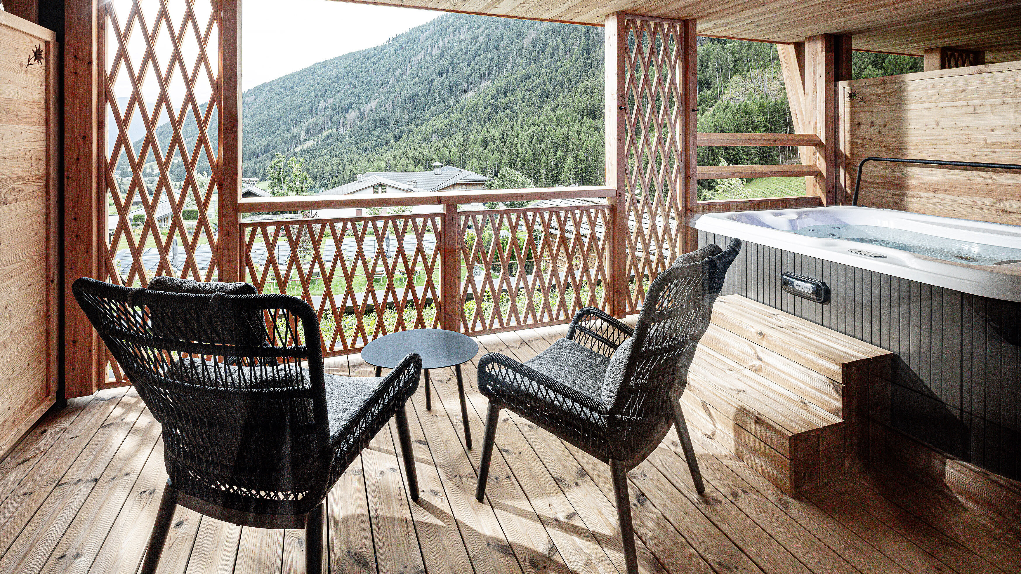 Hotel Masl: Sanitärkonzept für ein alpines Wohlfühlrefugium.