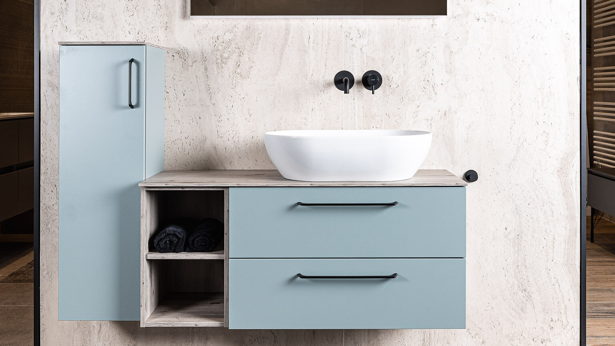 Soluzione intelligente: come creare uno spazio di archiviazione intelligente in bagno.