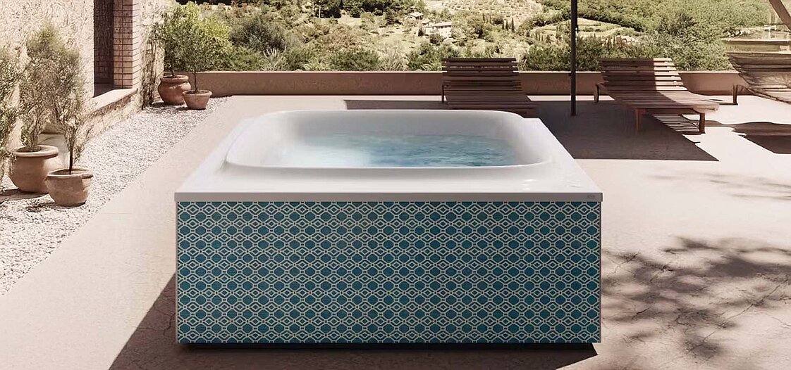 Ein Foto von dem Skylounge by Jacuzzi.