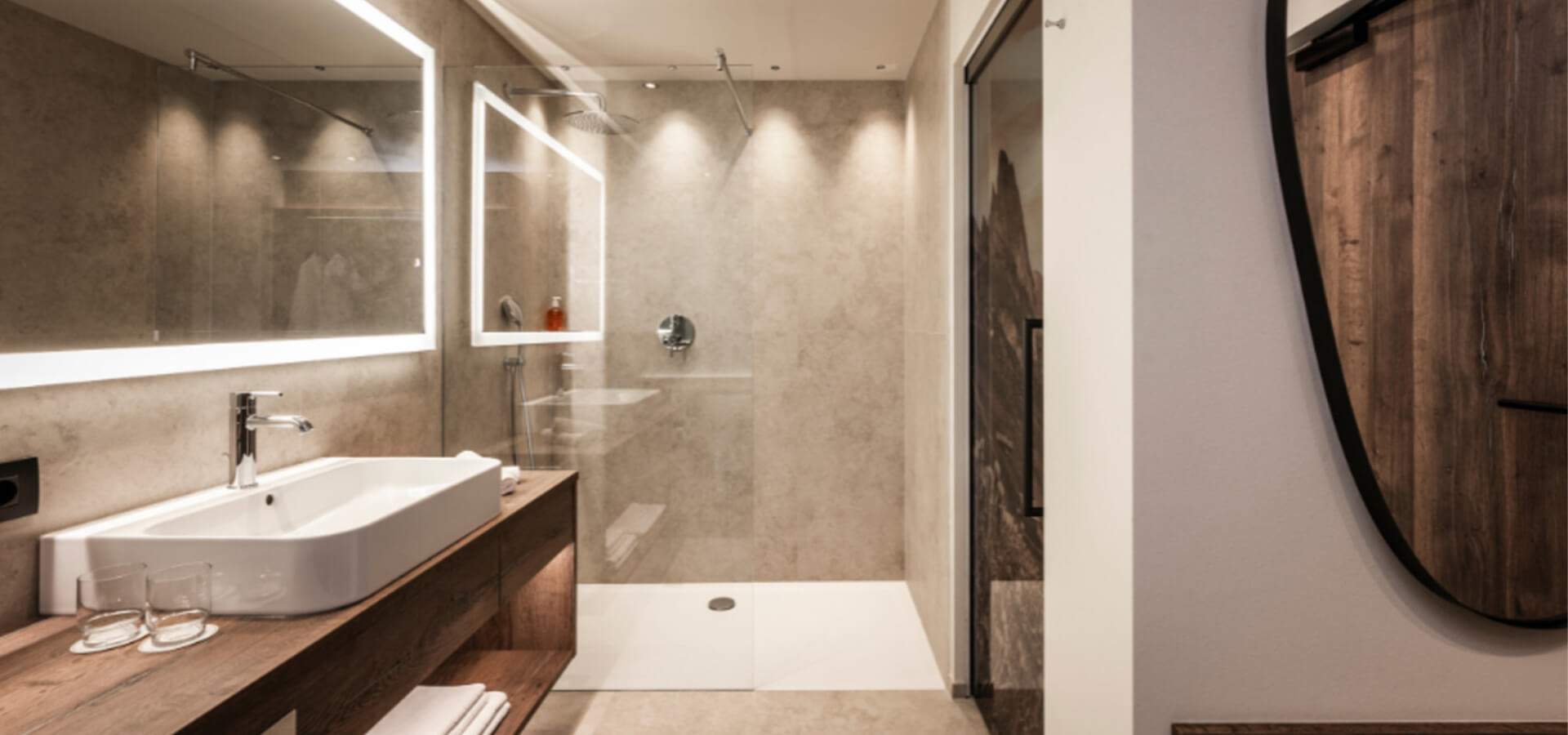 Bäderumbau im Hotel Belaval