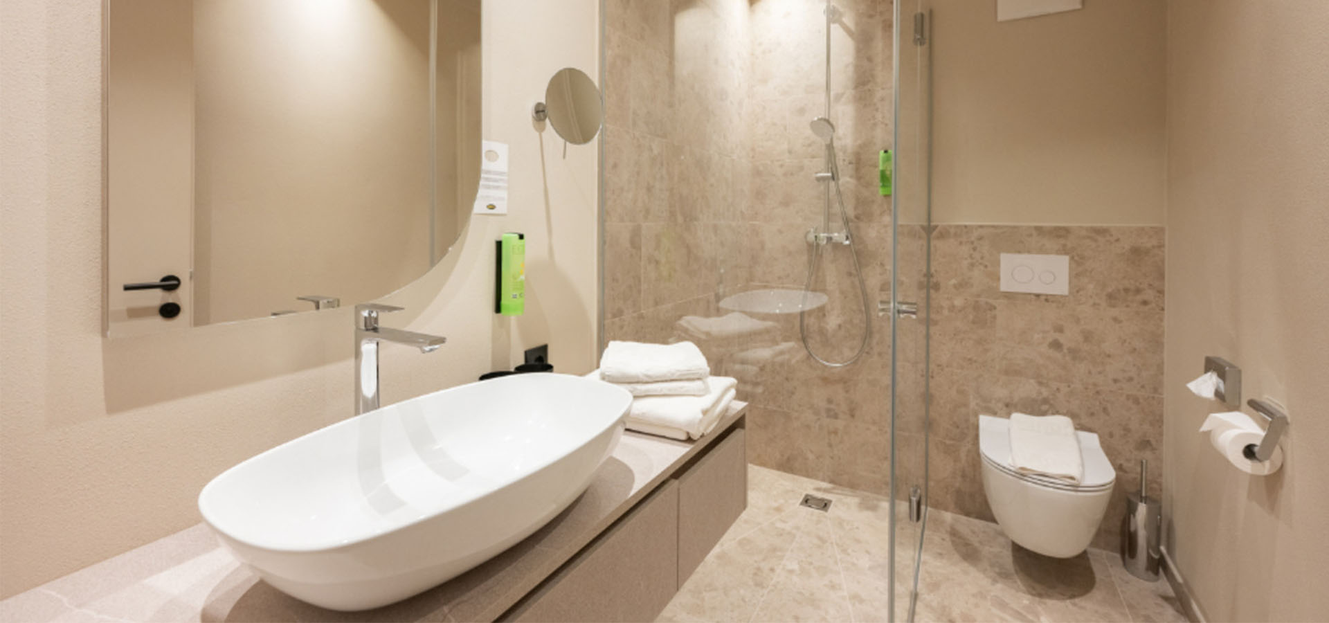 Nuovi bagni all'Hotel Gschwangut