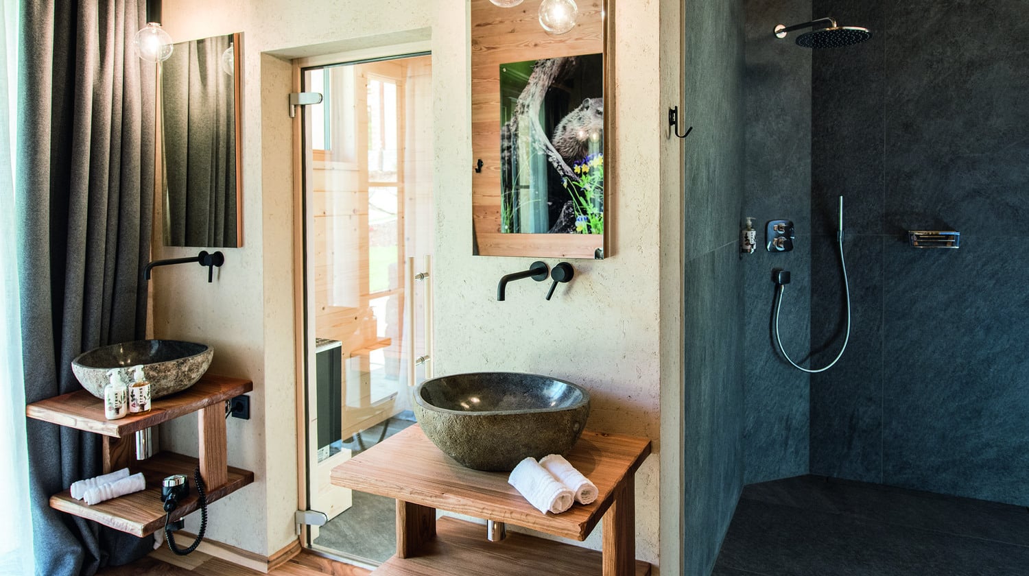 Rotwild Chalet Murmeliert Südtirol Chalets Valsegg / Vals
