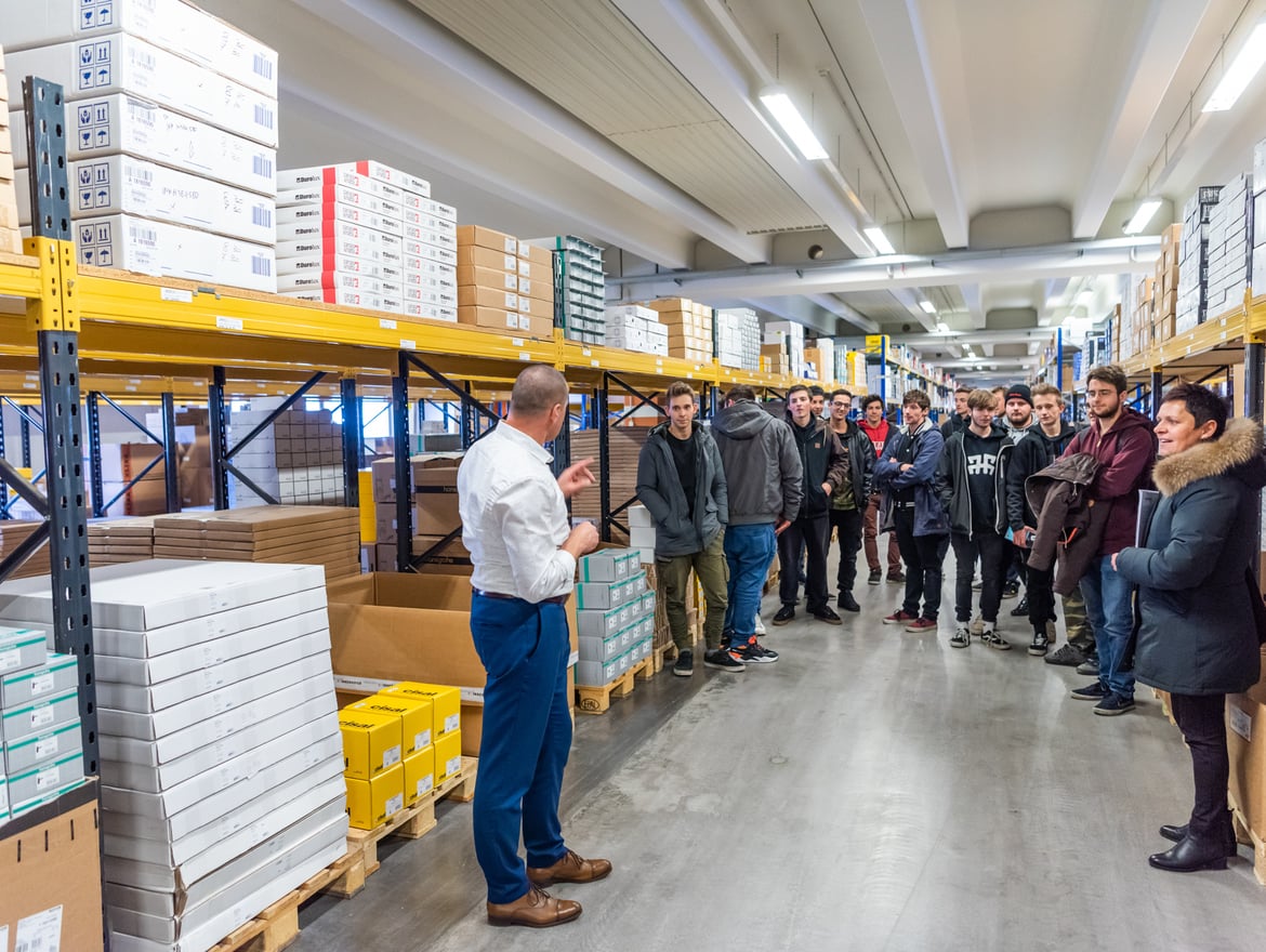 Gli apprendisti dell’amministrazione logistica da Innerhofer