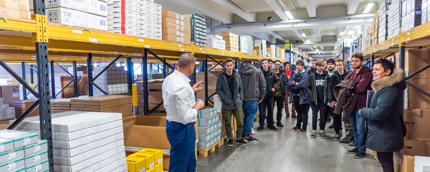 Gli apprendisti dell’amministrazione logistica da Innerhofer