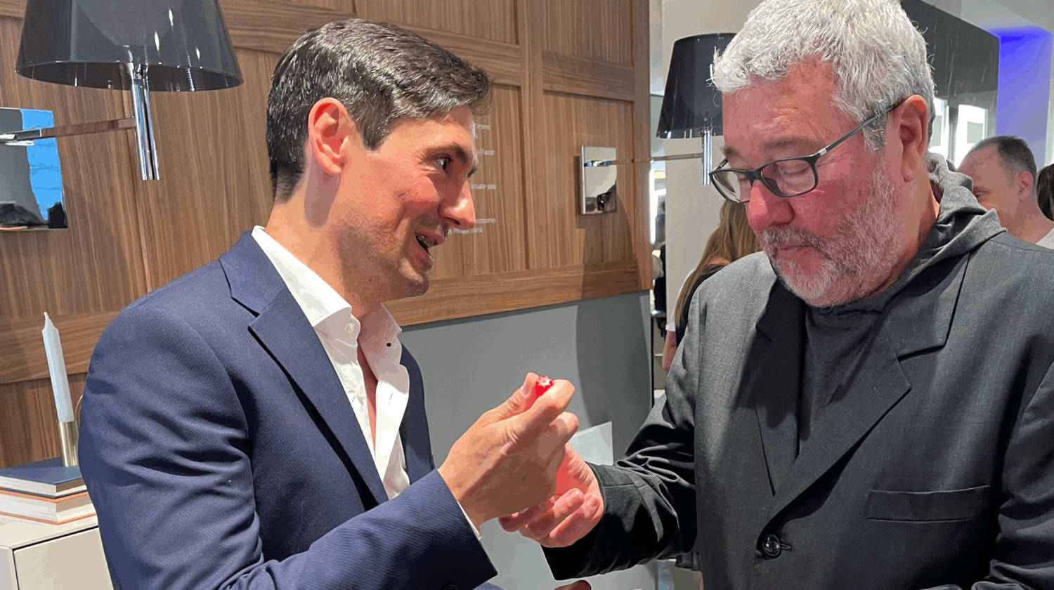 Sandro Zanzi & Philippe Starck Salone del Mobile