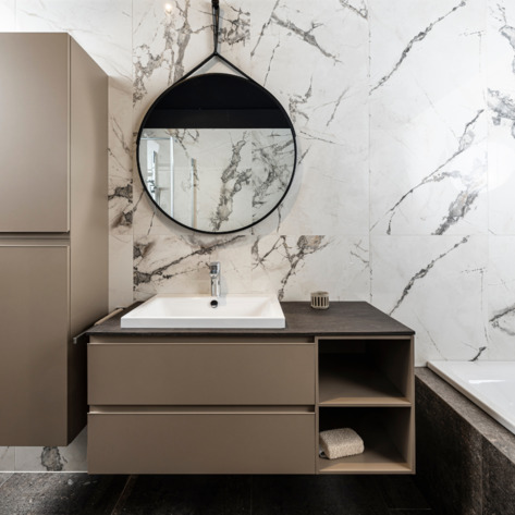 Soluzioni intelligenti: <p>come organizzare al meglio lo spazio in bagno.